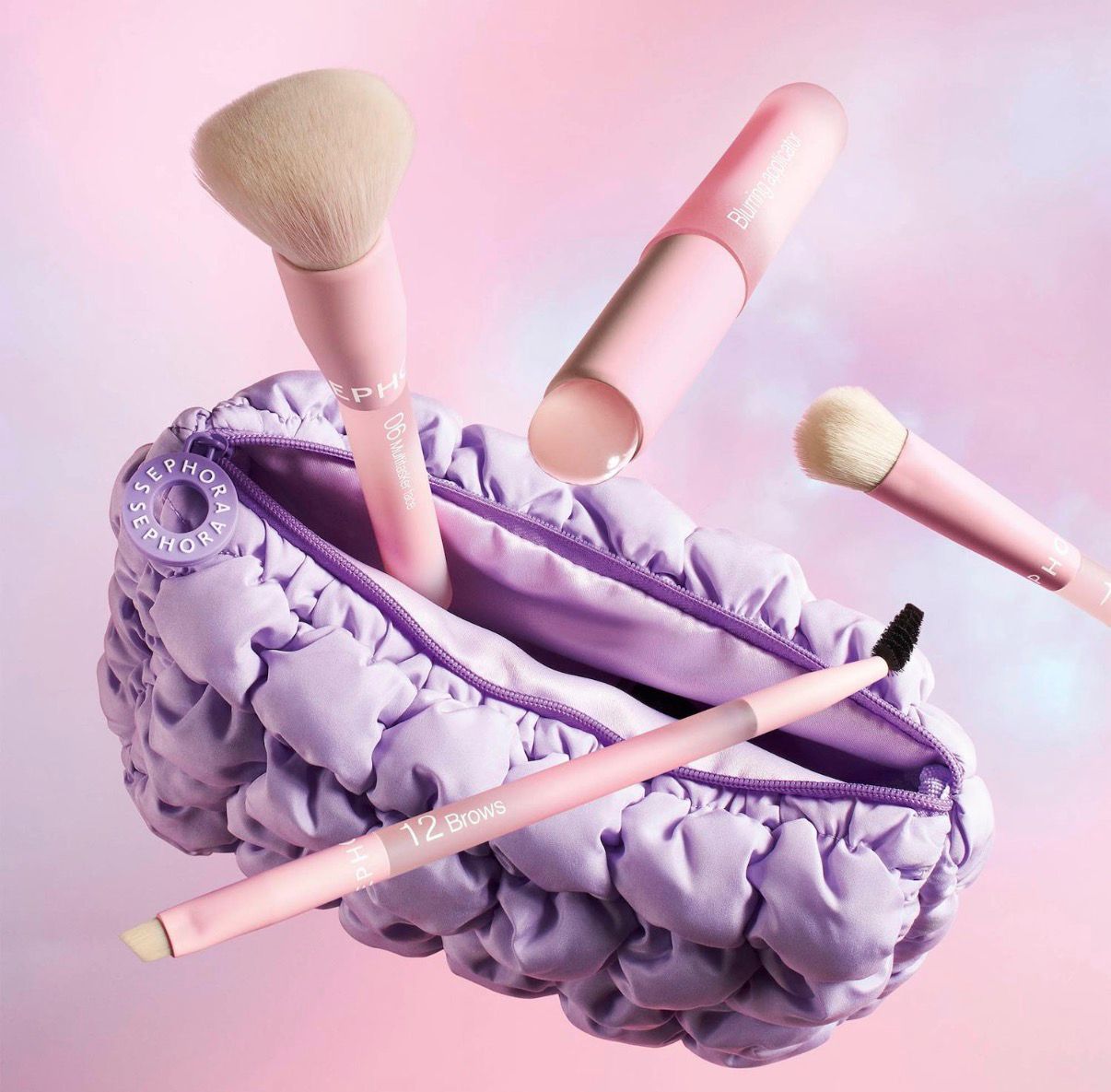 Sephora Set de brochas y estuche