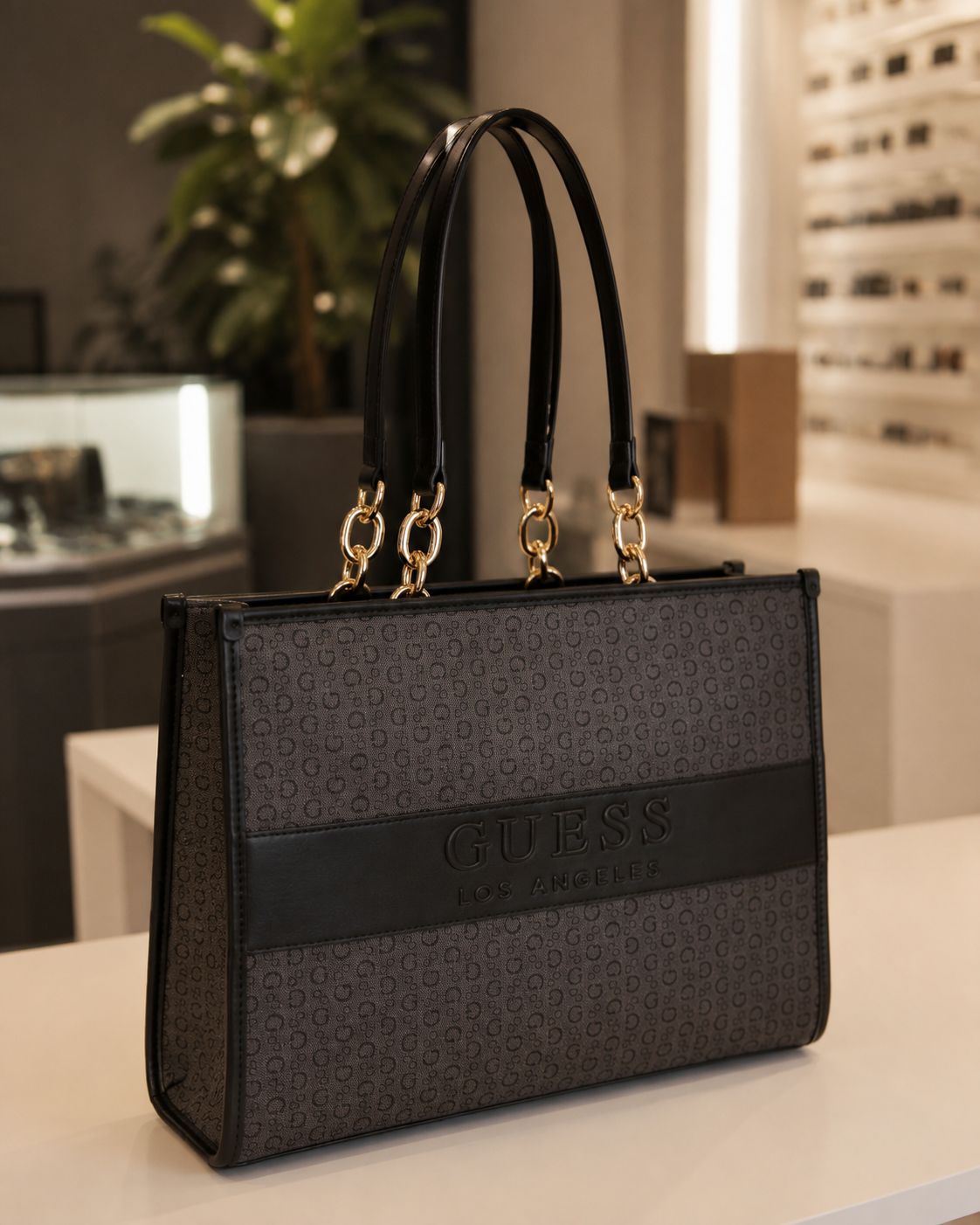 Guess Bolso gris y negro